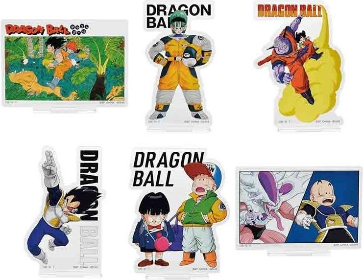 Dragon Ball Z - Set 6 Acryls EX Fear Frieza Army Kuji  -  DRAGON BALL Z