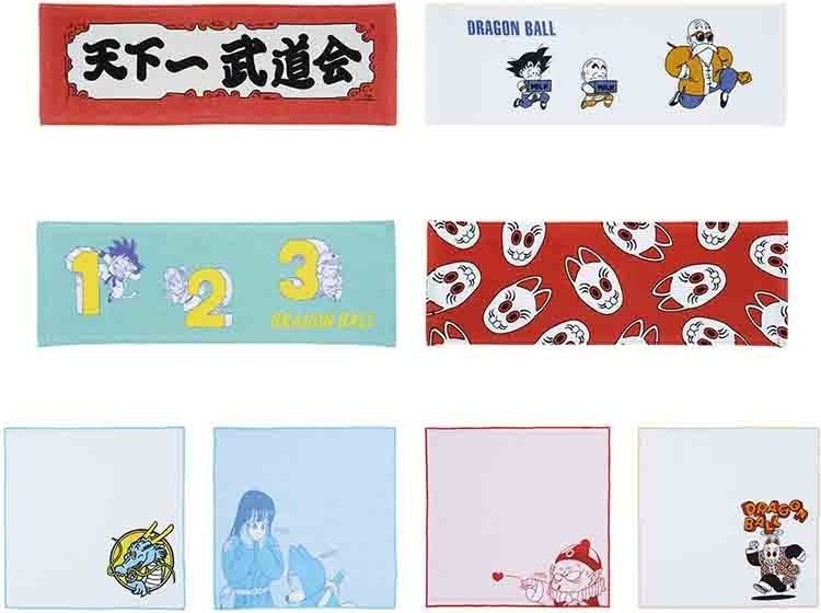 Dragon Ball - 8 Serviettes Turtle Hermit School - Ichiban Kuji  -  DRAGON BALL Z