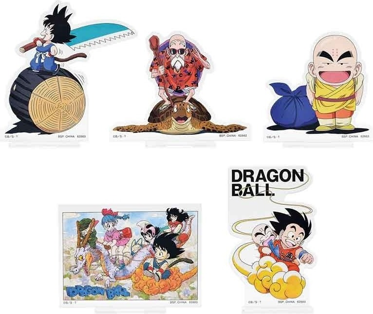 Dragon Ball - Set 5 Acryl - Ichiban Kuji  -  DRAGON BALL Z