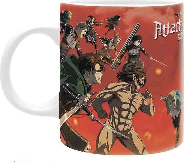 Attack on Titan - Mug Bataille  - L'ATTAQUE DES TITANS