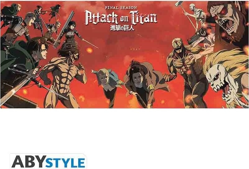 Attack on Titan - Mug Bataille  - L'ATTAQUE DES TITANS