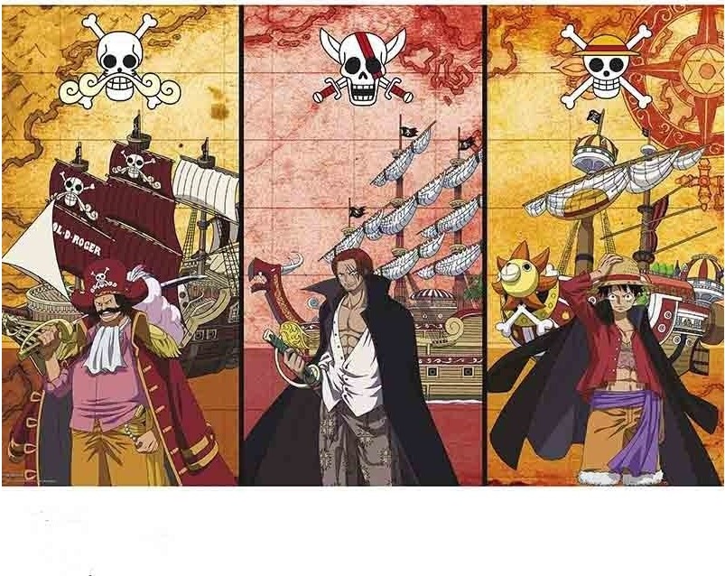 One Piece - Poster grand format Capitaines  -  ONE PIECE