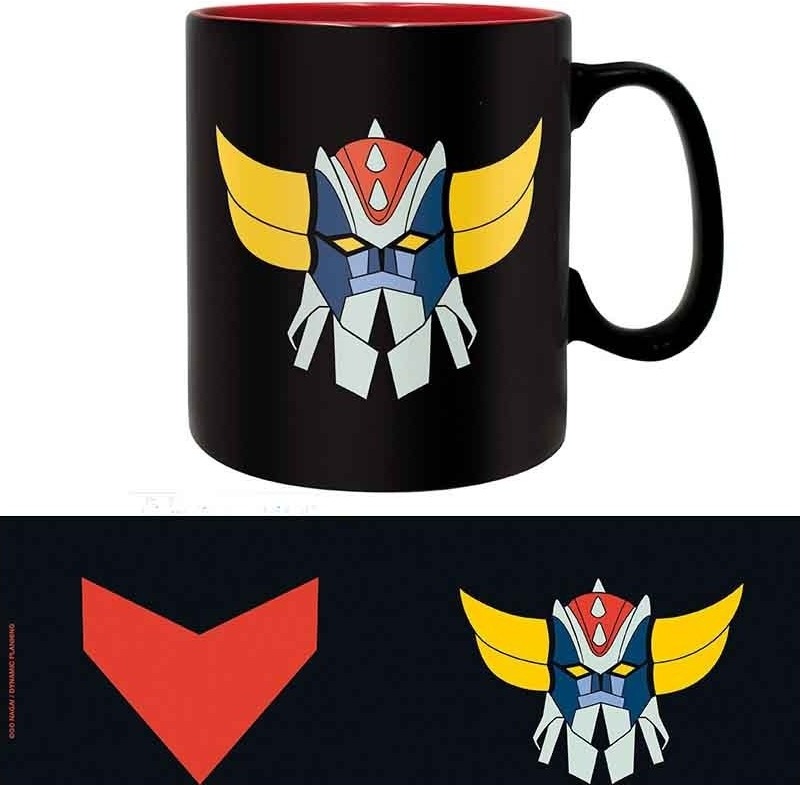 Goldorak - Mug Tête & symbole - 460ML  - GOLDORAK