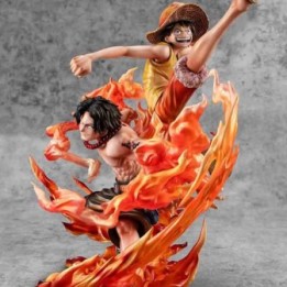 One Piece - Figurine Luffy & Ace - P.O.P Limited Ver  -  ONE PIECE