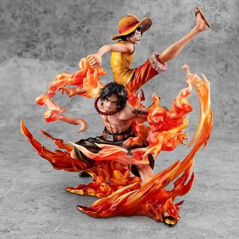 One Piece - Figurine Luffy & Ace - P.O.P Limited Ver  -  ONE PIECE