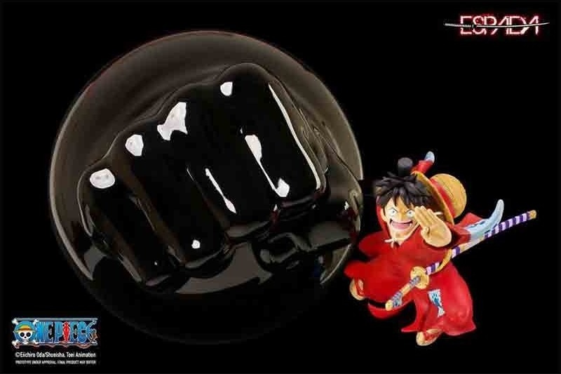 One Piece - Figurine Monkey D. Luffy Wall Statue - Espada Art  -  ONE PIECE