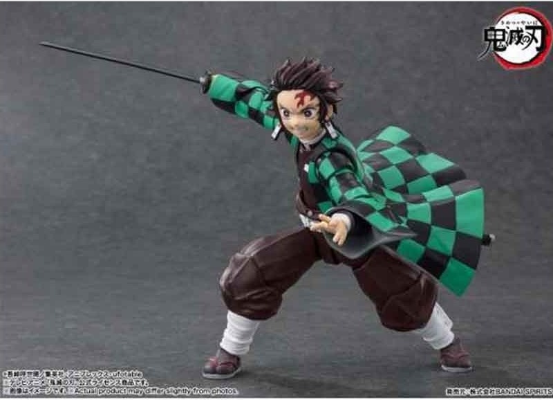 Demon Slayer - Figurine Tanjiro - S.H Figuarts  - DEMON SLAYER