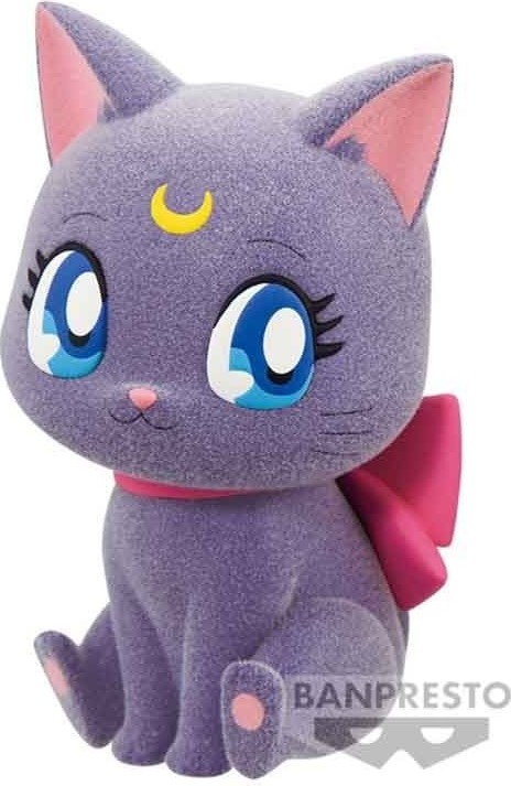 Sailor Moon - Figurine Luna Big Ribbon - Fluffy Puffy  - SAILOR MOON