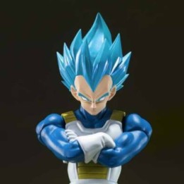 Dragon Ball Super - Figurine Vegeta Blue - Unwavering SHF  -  DRAGON BALL Z