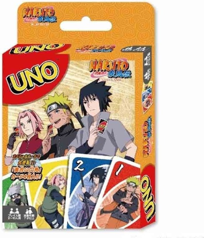 Naruto Shippuden - Jeu de Uno Naruto version Japonaise  -  NARUTO