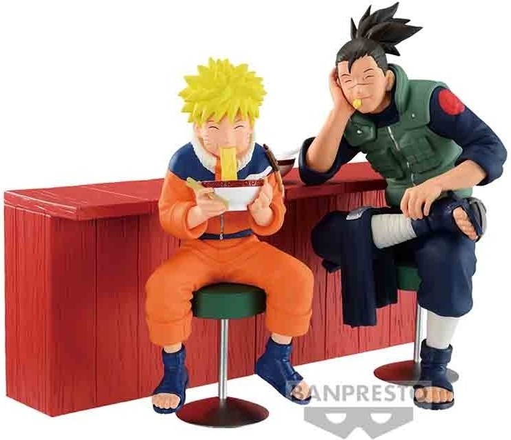 Naruto - Set 2 Figurines Naruto et Iruka - Ichiraku Ramen  -  NARUTO