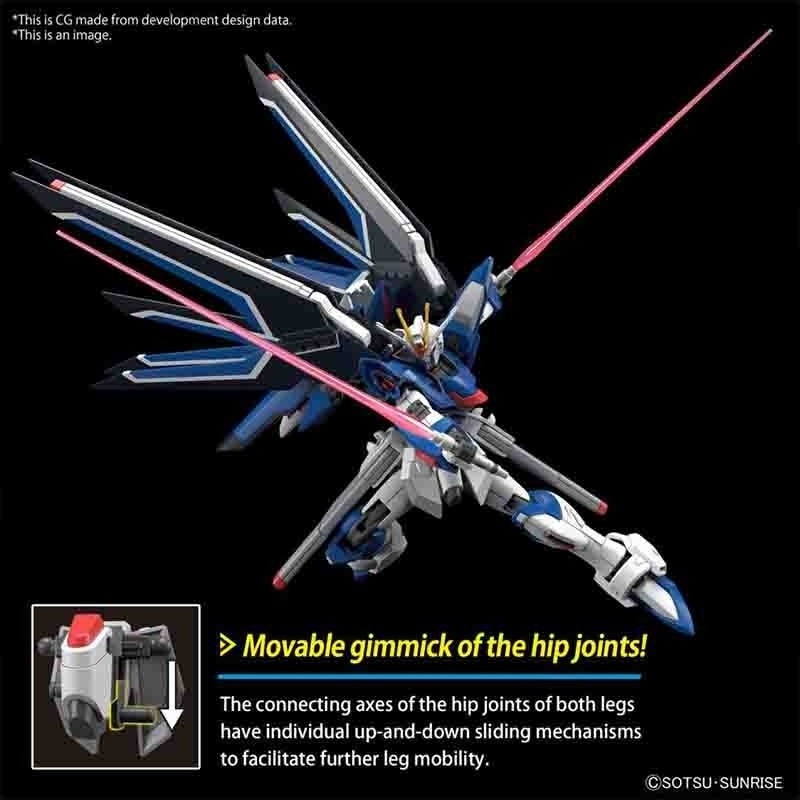 Gundam Rising Freedom HG - Bandai Model Kit  -  GUNDAM