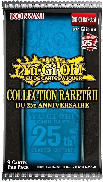 Yu-Gi-Oh - Display 24 Boosters Collection Rareté 2 Du 25e Anniversaire - Edition Française  - Cartes à collectionner