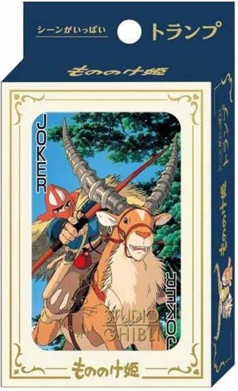 Princesse Mononoke - Jeu de 54 cartes à jouer  -  TOTORO - GHIBLI