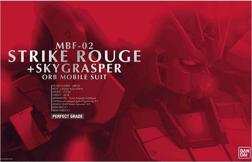 Gundam Strike Rouge + Skygrasper 1/60 Perfect Grade  -  GUNDAM