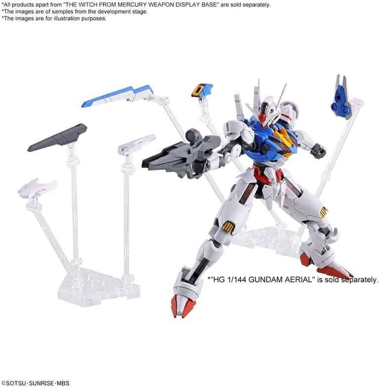 Witch From Mercury Weapon Display Base  -  GUNDAM