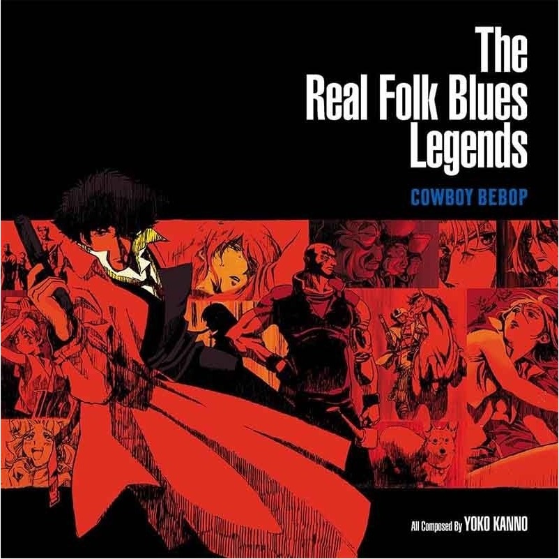 Cowboy Bebop - Vinyle 2 LP The Real Folk blues Legends  - VINYLE MANGA & JEUX VIDEO