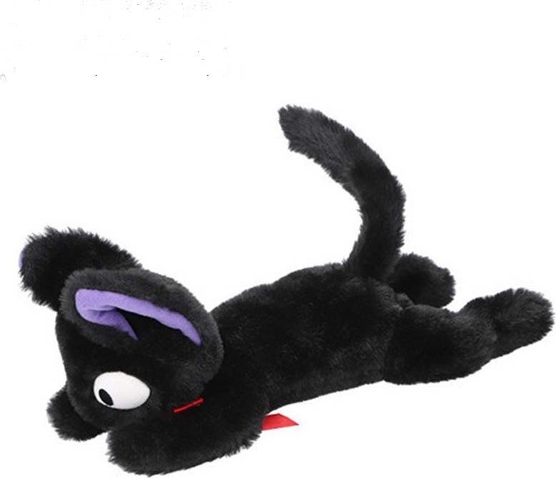 Kiki la petite Sorcière - Peluche de Jiji Allongée  -  TOTORO - GHIBLI