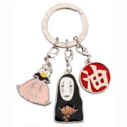 Le Voyage de Chihiro - Porte-clés métal 3 personnages Arubaya  -  TOTORO - GHIBLI