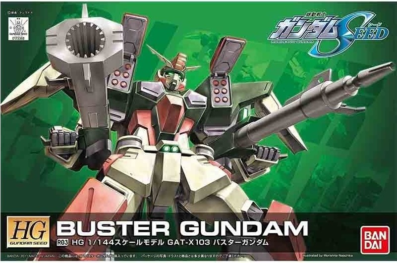 Gundam Buster R03 HG 1/144  -  GUNDAM