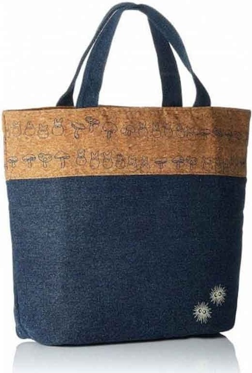 Mon Voisin Totoro - Sac Lunch style liège & denim  -  TOTORO - GHIBLI