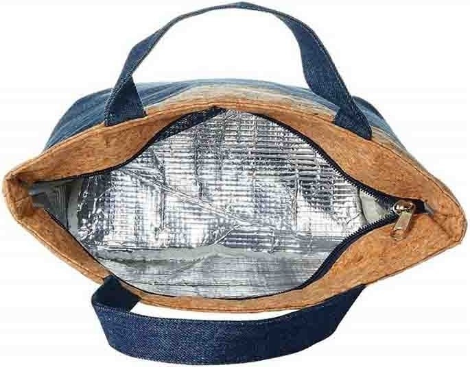 Mon Voisin Totoro - Sac Lunch style liège & denim  -  TOTORO - GHIBLI