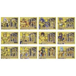 Saint Seiya - Set 12 planches illustrées - Ichiban Kuji  -  SAINT SEIYA