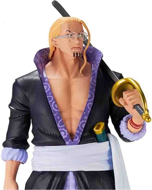 One Piece - Figurine Silvers Rayleigh - Ichibansho Roger Pirates  -  ONE PIECE
