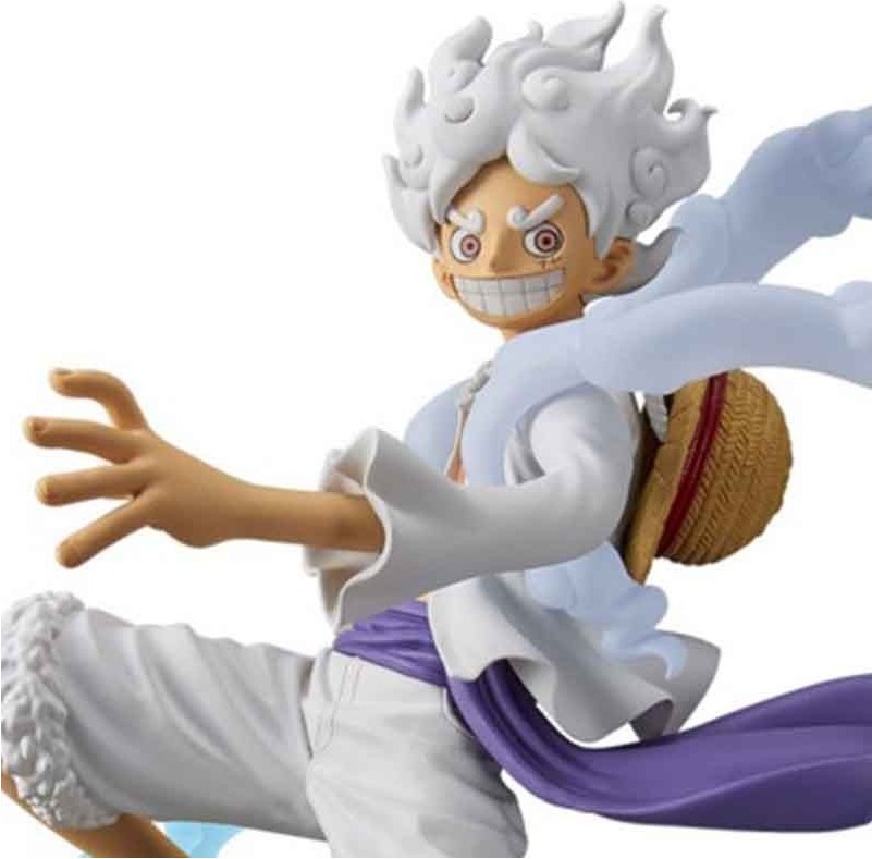 One Piece - Figurine Monkey.D. Luffy Gear 5 - Grandline  -  ONE PIECE