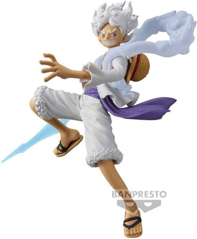 One Piece - Figurine Monkey.D. Luffy Gear 5 - Grandline  -  ONE PIECE