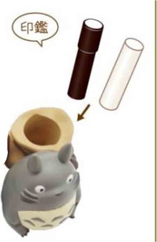 Mon Voisin Totoro - Figurine pot à crayon Totoro  -  TOTORO - GHIBLI