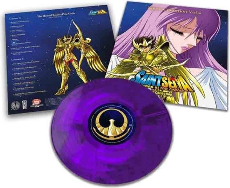 Saint Seiya Disque vinyle OST Musique collection Vol.4  - VINYLE MANGA & JEUX VIDEO