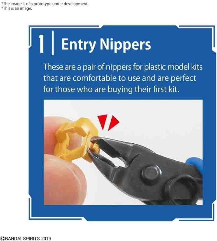 Set Kit Gundam Pince Bandai Entry Tool Set  -  GUNDAM
