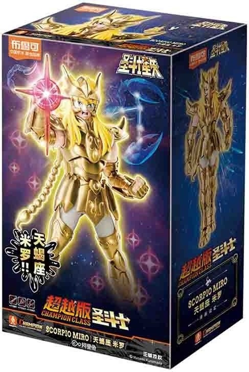 Saint Seiya - Maquette Chevalier d'or du Scorpion - Blokees  -  SAINT SEIYA