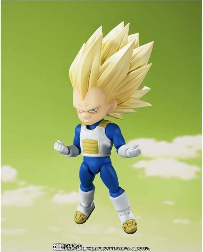 Dragon Ball Daima - Figurine mini Vegeta Super Saiyan 3 - SHF  -  DRAGON BALL Z