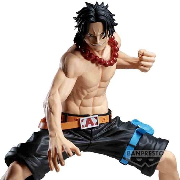One Piece - Figurine Portgas D. Ace - Grandista  -  ONE PIECE