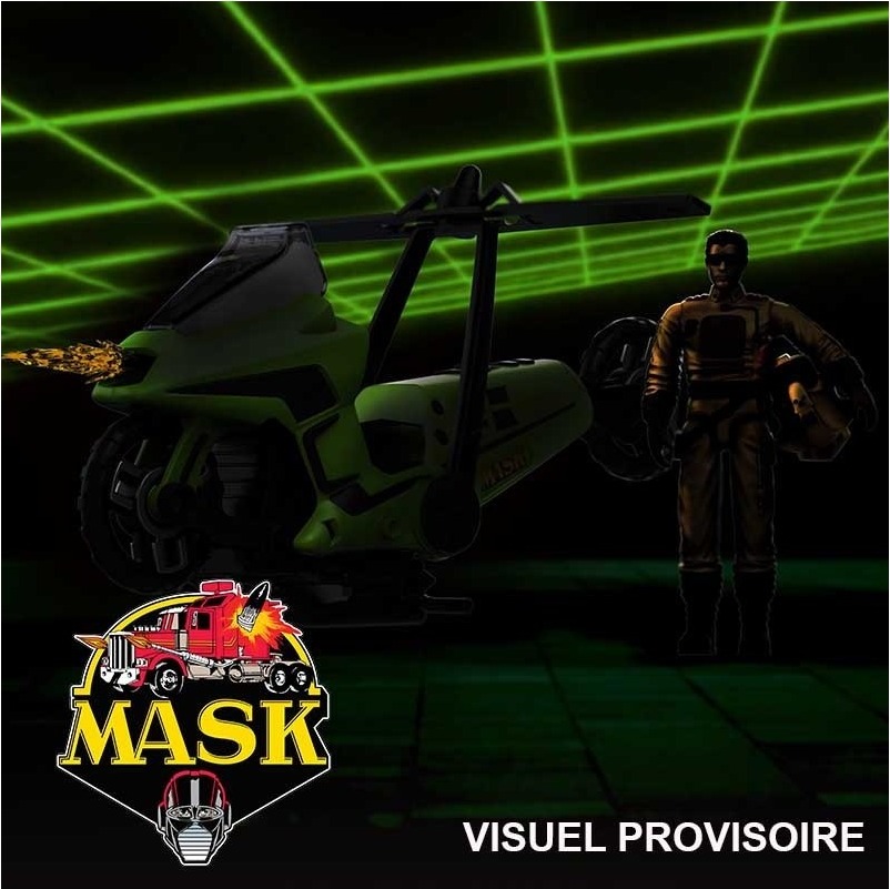 M.A.S.K - Véhicule Condor & Brad Turner  - AUTRES FIGURINES