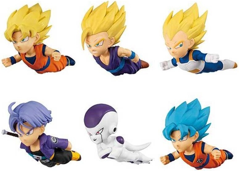 Dragon Ball - Set 6 Figurines Tobimatsu Megahouse  -  DRAGON BALL Z
