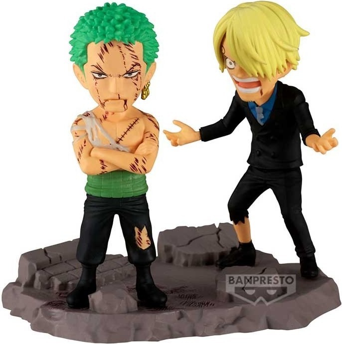 One Piece - Figurine Zoro et Sanji - WCF Log Stories  -  ONE PIECE