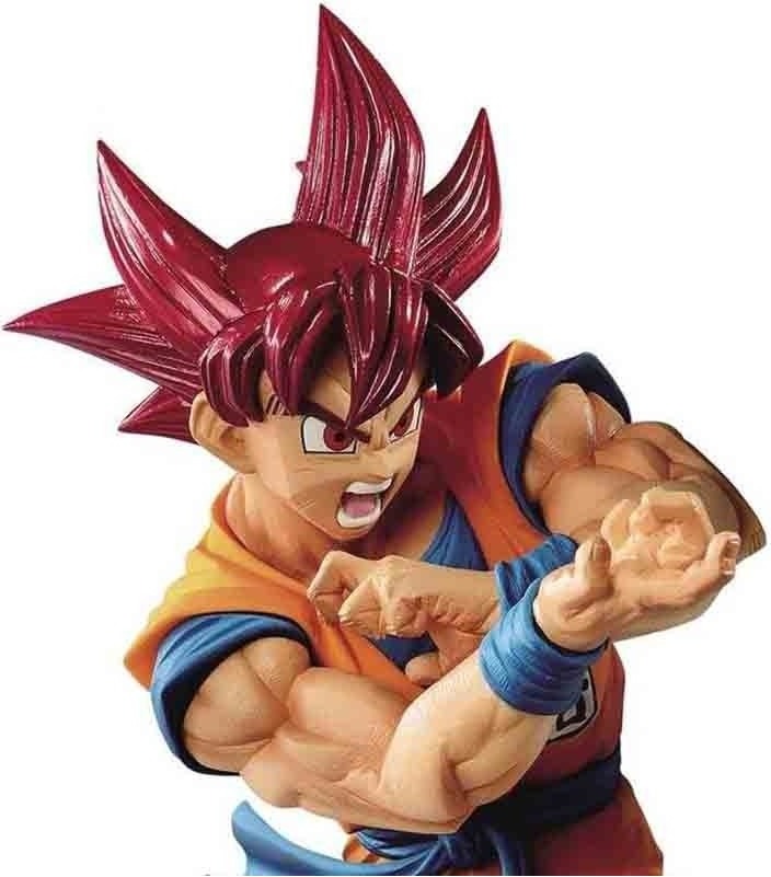 Dragon Ball Z - Figurine Son Goku God - Blood of Saiyans  -  DRAGON BALL Z