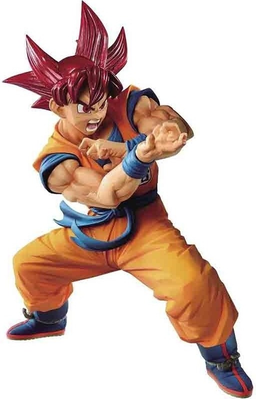 Dragon Ball Z - Figurine Son Goku God - Blood of Saiyans  -  DRAGON BALL Z