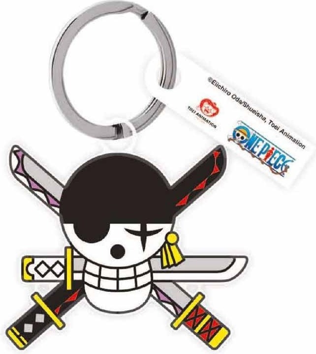 One Piece - Porte clés Acryl Zoro Log  -  ONE PIECE