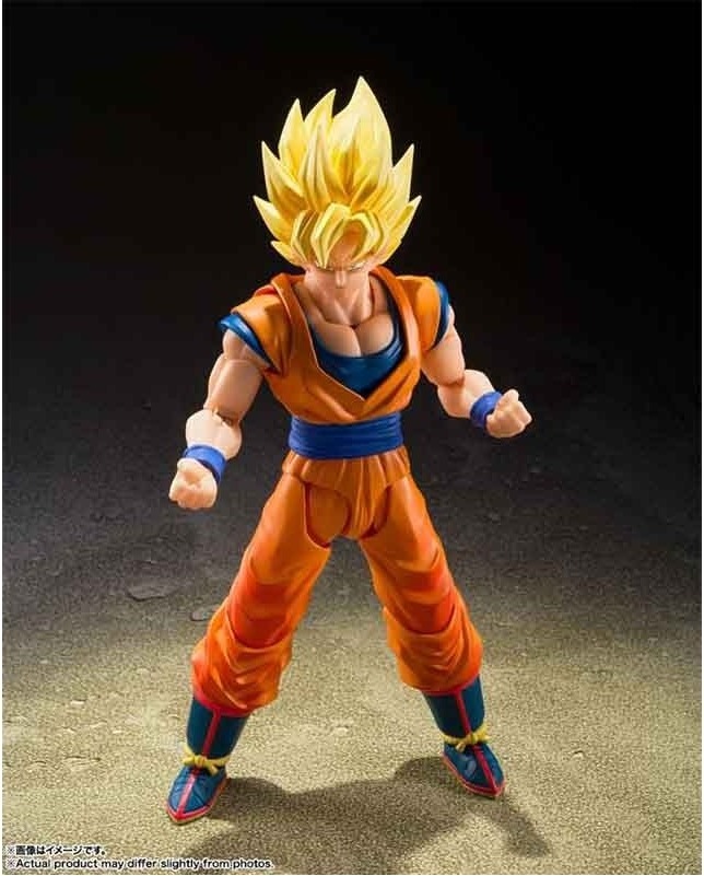 Dragon Ball Z - Figurine Son Goku Super Saiyan Games Begin SH Figuarts  - Figurines DBZ