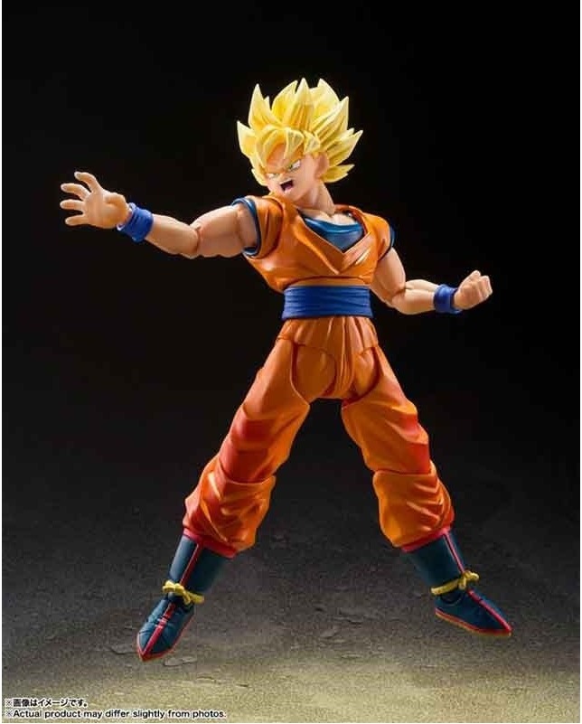 Dragon Ball Z - Figurine Son Goku Super Saiyan Games Begin SH Figuarts  - Figurines DBZ