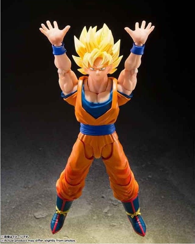 Dragon Ball Z - Figurine Son Goku Super Saiyan Games Begin SH Figuarts  - Figurines DBZ