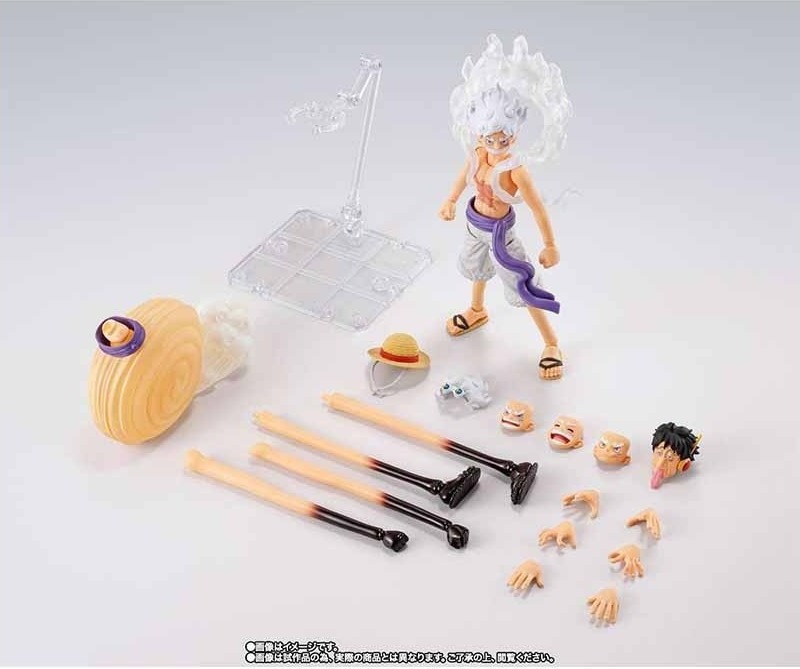 One Piece - Figurine Luffy Gear 5 Egghead S.H Figuarts  - Figurines