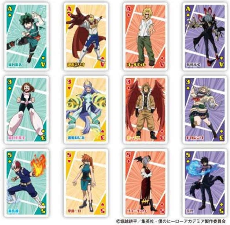 My Hero Academia Jeu de 54 cartes  - My Hero Academia
