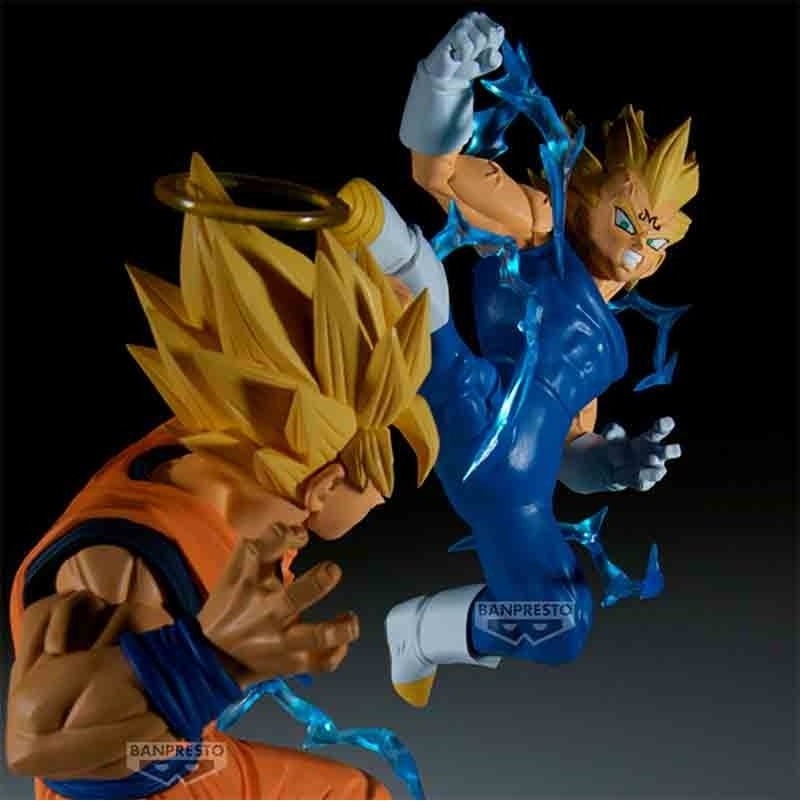 Dragon Ball Z - Set 2 figurines Goku vs Majin Vegeta Match Makers  -  DRAGON BALL Z