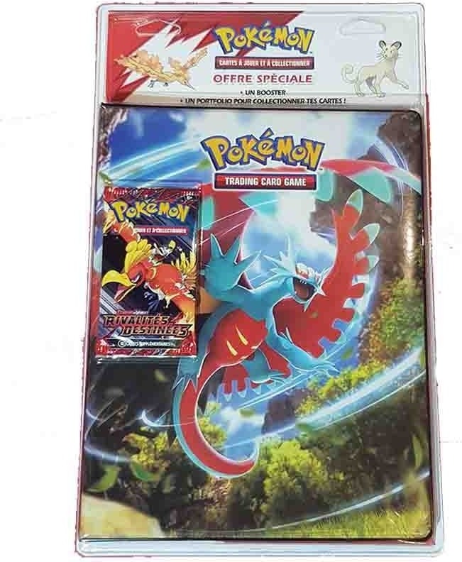 Pokemon EV10 Portfolio + 1 booster FR  - Cartes à collectionner
