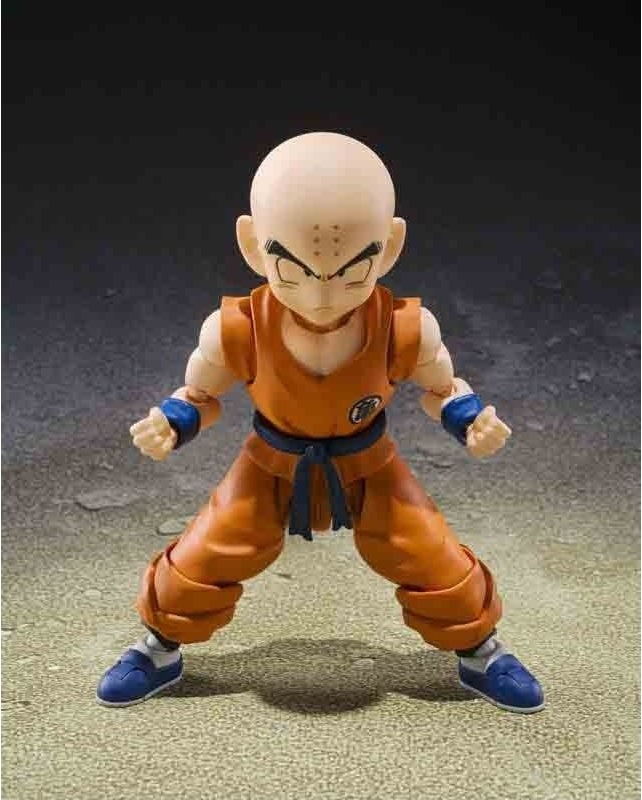 Dragon Ball Z - Figurine Krillin Son Goku's Old Friend SH Figuarts  -  DRAGON BALL Z